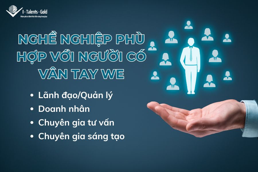 chủng vân tay we làm nghề gì