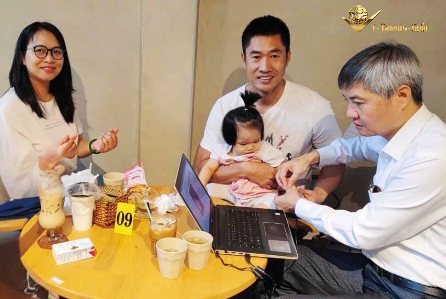 sinh trắc vân tay cho bé