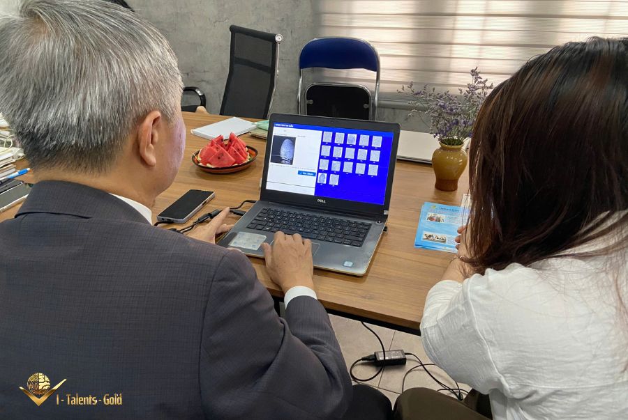 sinh trắc vân tay i talents gold