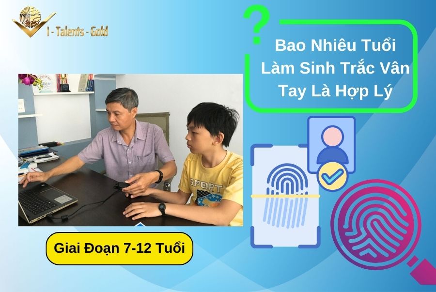 sinh trắc vân tay cho bé