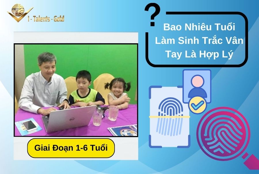 sinh trắc vân tay cho trẻ