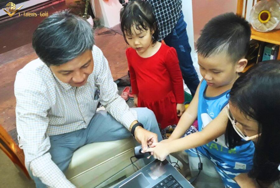 sinh trắc vân tay tại i talents gold