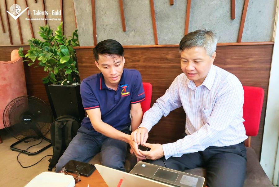 sinh trắc vân tay tại i talents gold