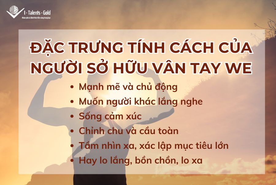 tính cách chủng vân tay we